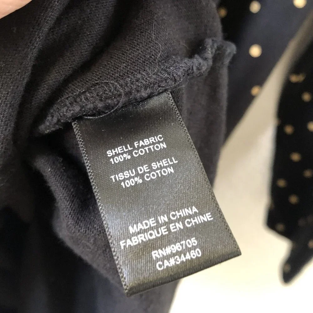 LA VIE REBECCA TAYLOR ESTELLE DOT JERSEY DRESS Size Medium - Picture 9 of 10